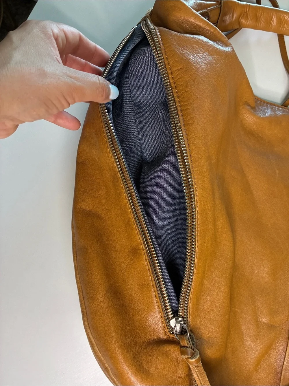 Christopher Kon spacious cognac